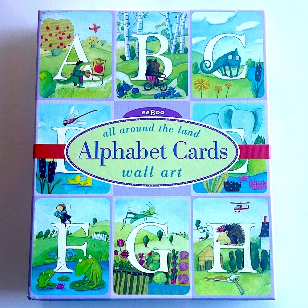 Nursery Wall Alphabets Cards
